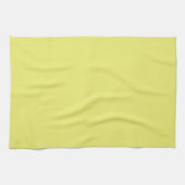 Solid Bright Lemon Gelbe Küche Handtuch (Horizontal)