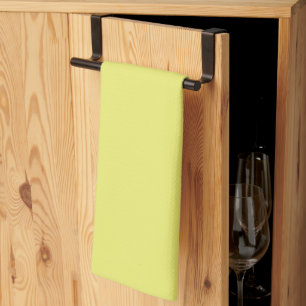 Solid Bright Lemon Gelbe Küche Handtuch