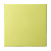 Solid Bright Lemon Yellow Tile Fliese (Vorderseite)