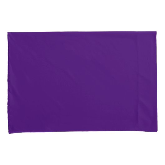 Solid Bright Lila Kissenbezug (Vorderseite-Rechts)