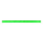 Solid Bright Lime Green Satinband (Vorderseite)