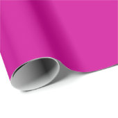 Solid Bright Magenta Geschenkpapier (Rolleneckpunkt)