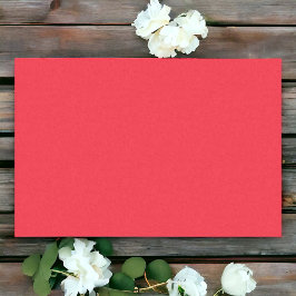 Solid Bright Red Colorful Simple Seidenpapier