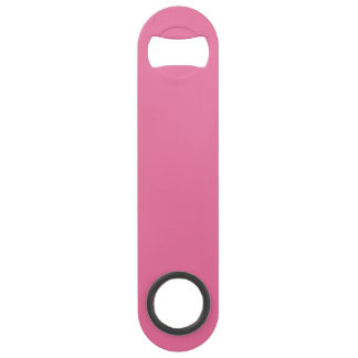 Solid Bright Rose Pink Opener Speed Flaschenöffner