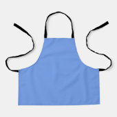 Solid Bright Sky Blue Apron Schürze (Vorderseite)