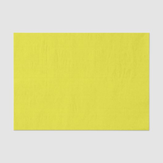 SOLID BRIGHT YELLOW SEIDENPAPIER (Vorderseite)