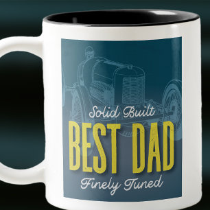 Solid Build Best Vater Racing Car Tasse