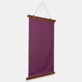 Solid Burgund 26"x36" Vertikal Wandteppich Mit Holzrahmen (Gewinkelt)