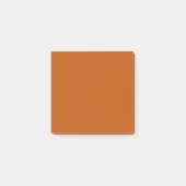 Solid Burnt Orange Color | Hex# BE4D00 Post-it Klebezettel (Vorderseite)