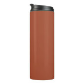 Solid Burnt Orange Thermosbecher (Nach rechts gedreht)