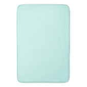 Solid cameo green mint soft turquoise badematte (Vorderseite Vertikal)