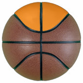 Solid carrot orange basketball (Rechts)