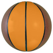 Solid carrot orange basketball (Vertikal)