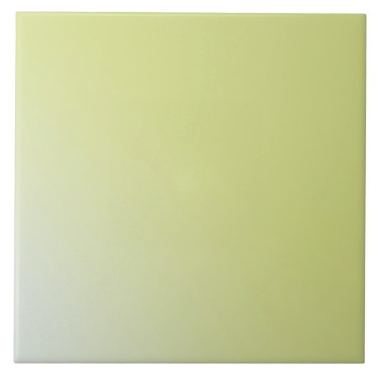 Solid Celery Green Ombre Keramik Tile Fliese (Vorderseite)