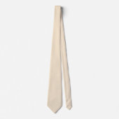 Solid Champagne Color Formal Neck Tie Krawatte (Vorderseite)