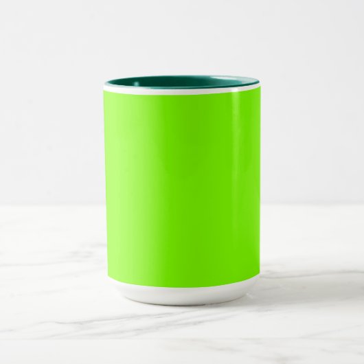 Solid Chartreuse-Tasse Tasse (Zentrum)