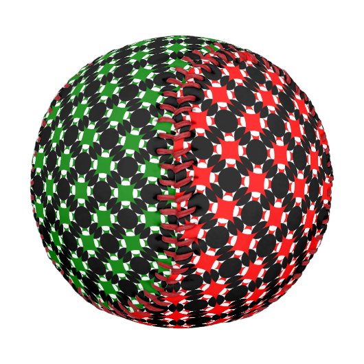 Solid Circle Cross von Kenneth Yoncich Baseball (Schrägansicht)