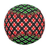 Solid Circle Cross von Kenneth Yoncich Baseball (Vorderseite)