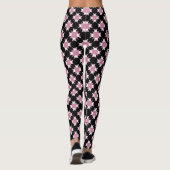 Solid Circle Cross von Kenneth Yoncich Leggings (Rückseite)