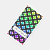 Solid Circle Cross von Kenneth Yoncich Serviette (Ecke)