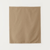 Solid Classic Soft Tan Wandteppich (Vorderseite)