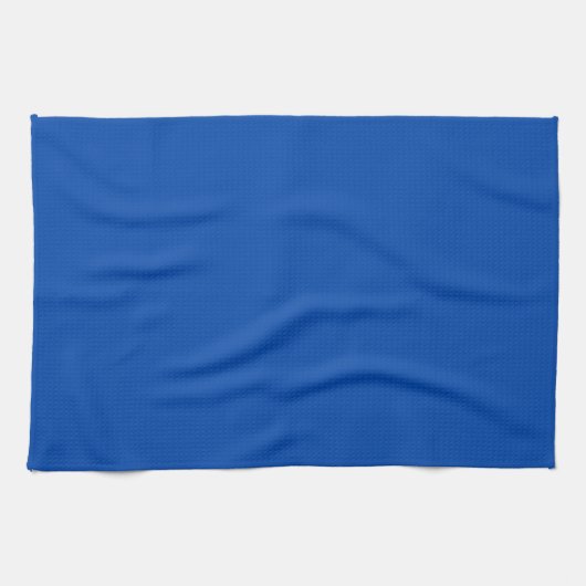 Solid Cobalt Blue Geschirrtuch (Horizontal)