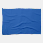 Solid Cobalt Blue Kitchtuch Geschirrtuch (Horizontal)