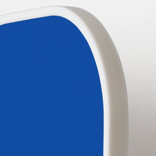 Solid Cobalt Blue Monogram Pickleball Schläger (Linke Seite)