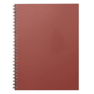 Solid Cognac Farbe Minimalistisch Schlicht Notizblock