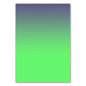 Solid Color American Tischnummer Card (Rückseite)