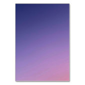Solid Color American Tischnummer Card (Rückseite)