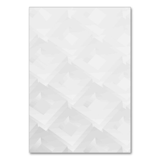 Solid Color American Tischnummer Card (Vorderseite)