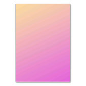 Solid Color American Tischnummer Card (Rückseite)