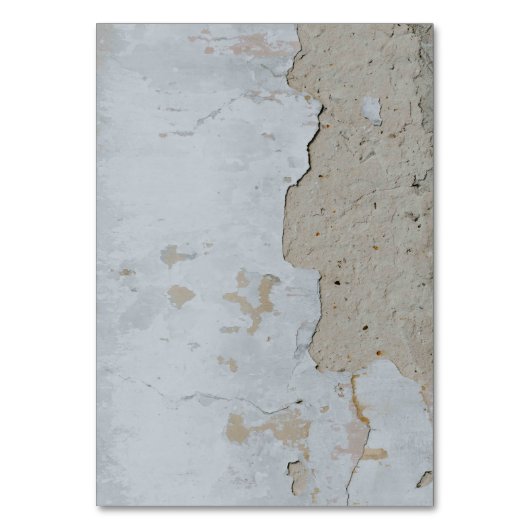 Solid Color American Tischnummer Card (Vorderseite)