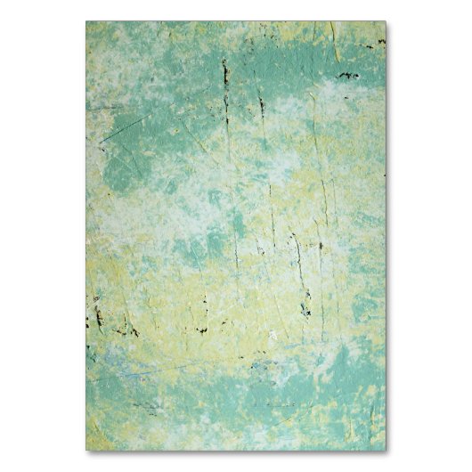 Solid Color American Tischnummer Card (Vorderseite)