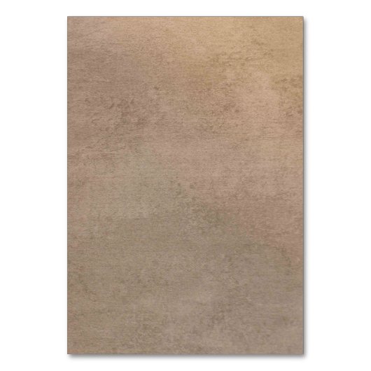 Solid Color American Tischnummer Card (Vorderseite)