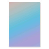 Solid Color American Tischnummer Card (Rückseite)