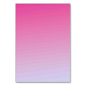 Solid Color American Tischnummer Card (Rückseite)