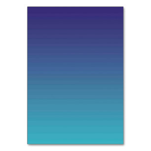 Solid Color American Tischnummer Card