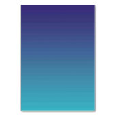Solid Color American Tischnummer Card (Rückseite)