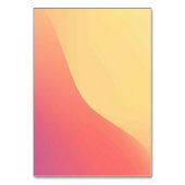 Solid Color American Tischnummer Card (Rückseite)