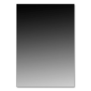 Solid Color American Tischnummer Card