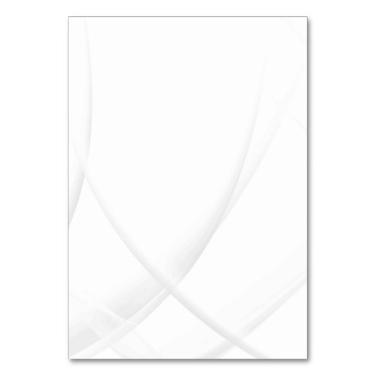 Solid Color American Tischnummer Card (Vorderseite)