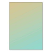 Solid Color American Tischnummer Card (Rückseite)