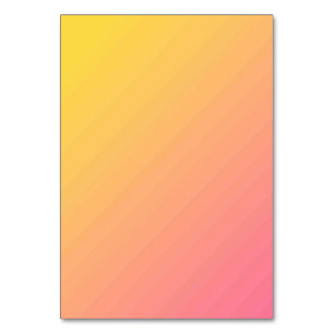 Solid Color American Tischnummer Card