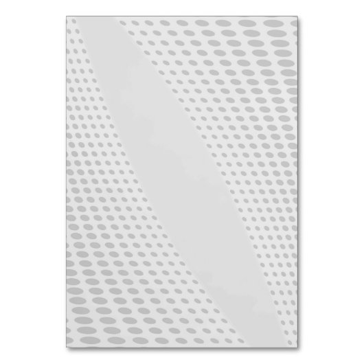 Solid Color American Tischnummer Card (Vorderseite)
