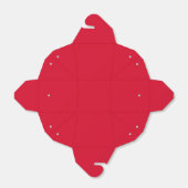 Solid color Chinese Red Geschenkschachtel (Ungefaltet)