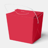Solid color Chinese Red Geschenkschachtel (Rückseite)