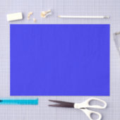 Solid Color - Elektrischer Ultramarine Seidenpapier (Handwerk)