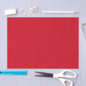 Solid Color - Frisierte Auto Red Seidenpapier (Handwerk)